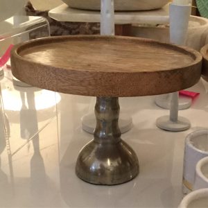 1 Tier Wood + Aluminum Server Medium