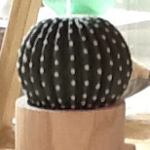 Round Faux Cactus