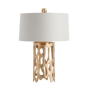 Gold Organic Lamp