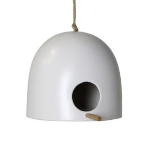 Short Ceramic Birdhouse