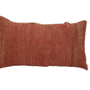 Hand Woven Pillow - Pink