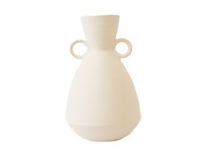 Ring Handle Clay Vase
