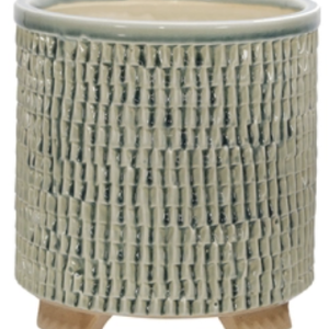 Blue Textured Planter-LG