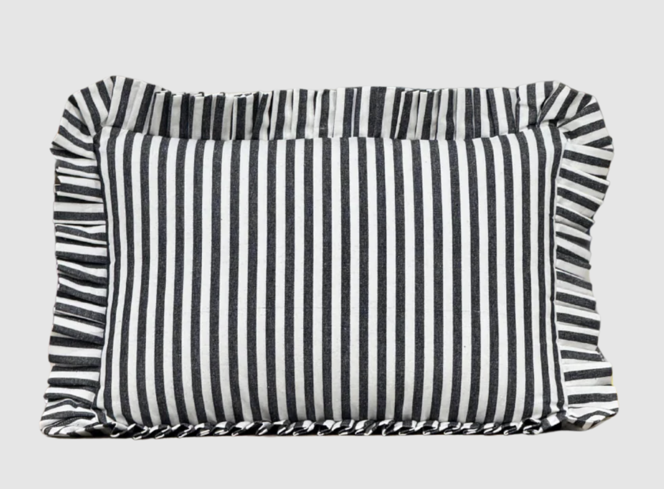 Ruffle Lumbar Pillow